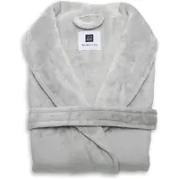 Zohome Zo Home Flanel Fleece Badjas Cara - pearl grey - L