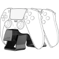 Speedlink TWINDOCK-oplader voor PS5, zwart