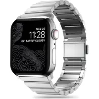 TechProtection Tech Protection Ultra Apple Watch 49 / 46 / 45 / 42 Mm Schakelbandje Zilver