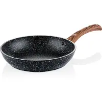 WESTINGHOUSE Koekenpan – Ø 26 cm – Inductie – PFOA-vrij – Black Marble Wood