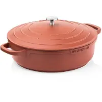 WESTINGHOUSE Hapjespan Performance - Rebel Red - ø 32 cm / 5.8 liter - standaard anti-aanbaklaag