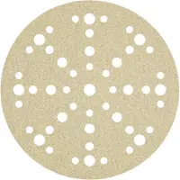 Ivana Schuurschijf Klittenband Rond Multi-Gats Korrel 120 Ø150mm - 10 Stuks