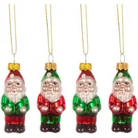 Sass & Belle Mini kabouter kerstbal (set4) -