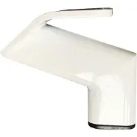 Furniture Legs Europe Stalen meubelpoot wit design 11,5 bij 2 cm en hoogte 10 cm