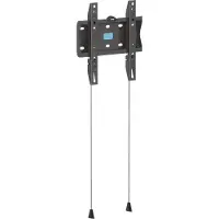 ISY Itv-1000 19" Tot 48" Tv-muurbeugel Zwart