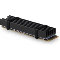 Axagon CLR-M2L10 passive - M.2 SSD, 80mm SSD, ALU body, silicone thermal pads, height 10mm