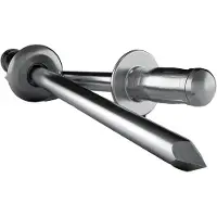Gesipa Blindklinknagel | klinknagelschacht d x l 4,8 x 10 mm | staal / staal | 50 stuks - 1432058 - 1432058