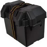Attwood Standard Battery Box Series 24 Zwart 14 x 9 5/8 x 10 5/8´´