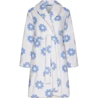 Rebelle Fleece bloemetjes badjas | Maat S