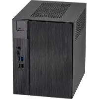 Asrock DeskMeet X300 8L formaat PC Zwart AMD X300 Socket AM4