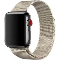 Wiwu Milanese band voor de Apple Watch | 38/40/41/42 mm - Champagne