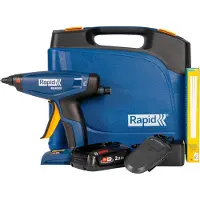 Rapid Lijmpistool BGX500 set, LED-display, ergonomische handgreep, incl. Bosch oplaadbare accu
