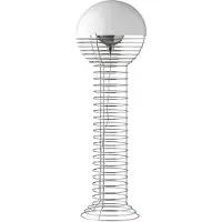 Verpan Wire Vloerlamp 120 Cm Wit - Vloerlampen Acryl White - 104134