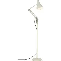 Anglepoise Design vloerlamp Type 75, wit / opaal, Woon-/ Eetkamer, Aluminium, Industrieel design, vloerlamp