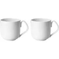 Georg Jensen Koppel Kop 27 Cl Pak Van 2 Wit - Koffiekopjes Porselein White - 10020482