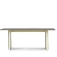 Normann Copenhagen Panel tafel 90x200cm cream/dark brown