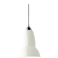 Anglepoise Hanglampe , Original 1227 Midi, dimbare, Wit, Woonkamer, Metaal, Designer