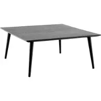 &tradition In Between salontafel SK24 90x90 cm Zwartgelakt eikenhout