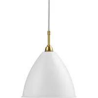 Gubi Bestlite BL9M hanglamp mat wit-messing