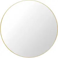 Gubi spiegel polished brass