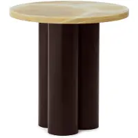 Normann Copenhagen Bijzettafel Dit Table Brown Honey Onyx