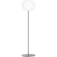 Flos Vloerlampe , GLO-BALL, dimbare, Metallic, Woonkamer, Glas, Designer