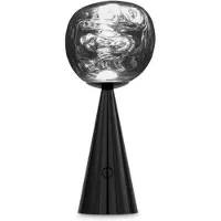 Tom Dixon Melt Portable LED tafellamp 28,5 cm Zwart