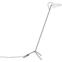Astep VV Cinquanta Vloerlamp Black Frame | White Reflector