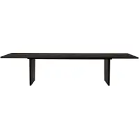 Gubi Private Dining Tafel Brown|Black Ash | 320 cm