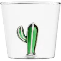 Ichendorf Milano - Desert Plant Tumbler Cactus Green - 35 cl - Drinkglazen - Groente