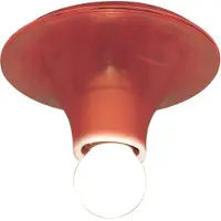 Artemide Teti Plafondlamp Transparent Orange