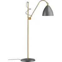 Gubi Bestlite BL3M vloerlamp grijs - messing