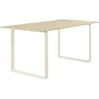 Muuto 70/70 eettafel 170x85 cm Solid oak-Sand