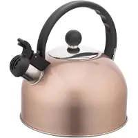 Altom Design Hot Drop fluitketel RVS hoogglans Rosé Goud 2.5 Liter - ook geschikt voor inductie