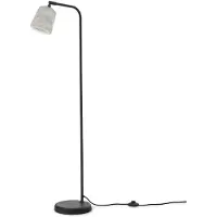 New Works Vloerlampe , Material The Black Sheep, Zwart, Woonkamer, Marmer, Designer