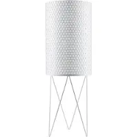Gubi Vloerlampe , Pedrera PD2, dimbare, Wit, Woonkamer, Metaal, Designer