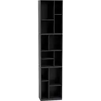 Montana Loom boekenkast anthracite 04 met 3 cm sokkel