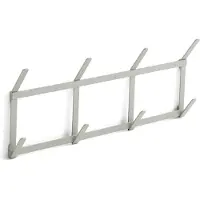 HAY Tape Kapstok Klein - Haken en hangers Staal Metallic grey - AE367-A601-AO57