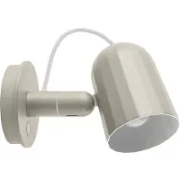 HAY Noc wall button wandlamp Off white