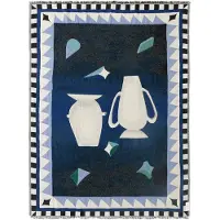 &tradition Momento JH46 Plaid Midnight Blue