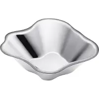 Iittala Alvar Aalto Bowl 50x182 Mm Stainless Steel - Serveerkommen Roestvrijstaal Roestvrij staal - 1008981