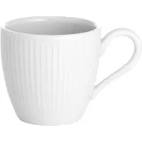 Pillivuyt Plissé espressokop 9 cl Wit