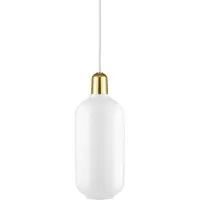 Normann Copenhagen - Amp Hanglamp - Large - Wit/Messing