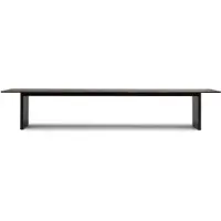 Normann Copenhagen Panel tafel 100x420cm black/dark brown