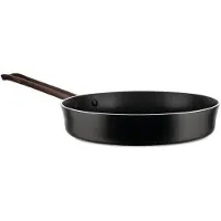 Alessi Universele koekenpan EDO 20 cm, 1 l, zwart,