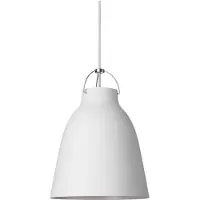 Fritz Hansen Caravaggio Matt Hanglamp P2: Ø 25.8 cm | White