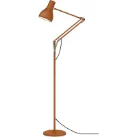 Anglepoise Vloerlampe , Type 75, Roestbruin, Werkkamer / Kantoor, Metaal, Industrieel