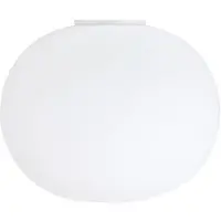 Flos Plafondlamp , GLO-BALL, dimbare, Wit, Woonkamer, Glas, Designer