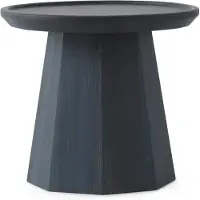 Normann Copenhagen Bijzettafel Pine Table Small Dark Blue