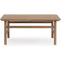 Normann Copenhagen Grow salontafel transparantgelakt eikenhout, medium
